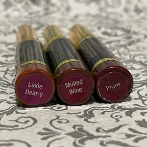 LipSense Lexie Bear-y, Mulled Wine, & Plum